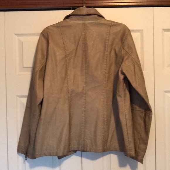 Faux leather/bomber jacket - Picture 3 of 3